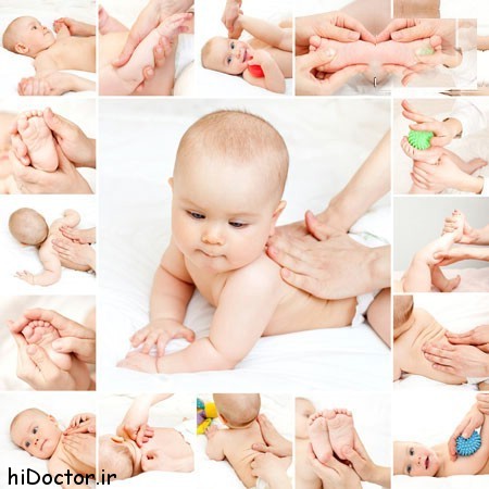 شستن بدن نوزاد با شیر