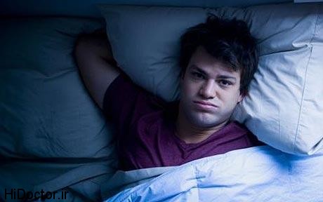 man awake 1356713c کم خوابي باعث التهاب روده مي‌شود