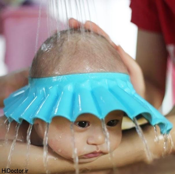 طریقه شستن نوزاد