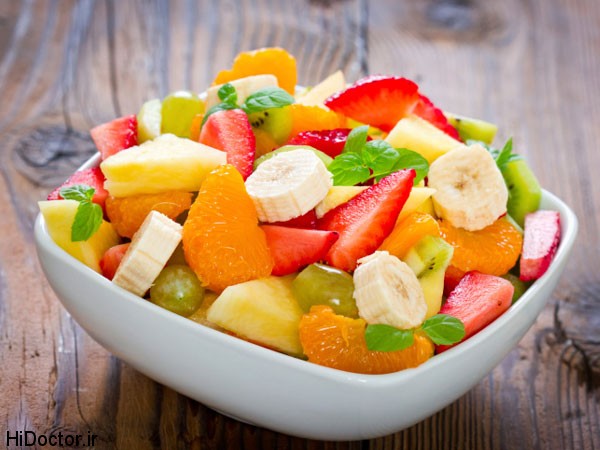 fresh fruit salad1 انرژی را متعادل کنید تا بیمار نشوید 