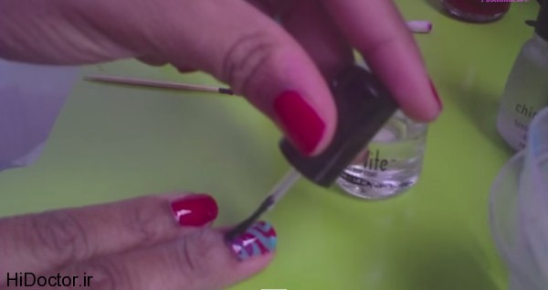 Water marble nail tutorial بدون نیاز به آستون به این سه شیوه لاکتان را پاک کنید
