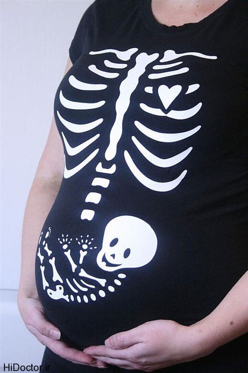 best halloween tee shirts for pregnant women 3 تشعشع رادیولوژِی و زن باردار