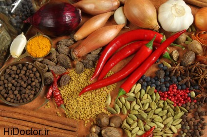 herbs and spices سبزی؛ درمانگر سرماخوردگی
