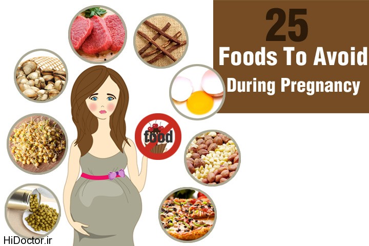 Avoid food دانستنی هایی در مورد خوردنی های زنان باردار 