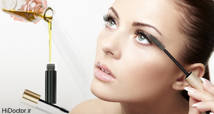 eyd lashes 2 مرحله ساده برای استفاده از روغن کرچک برای تقویت مژه