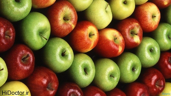 sib 5 میوه ی سیب، در رنگ ها و مدلهای مختلف