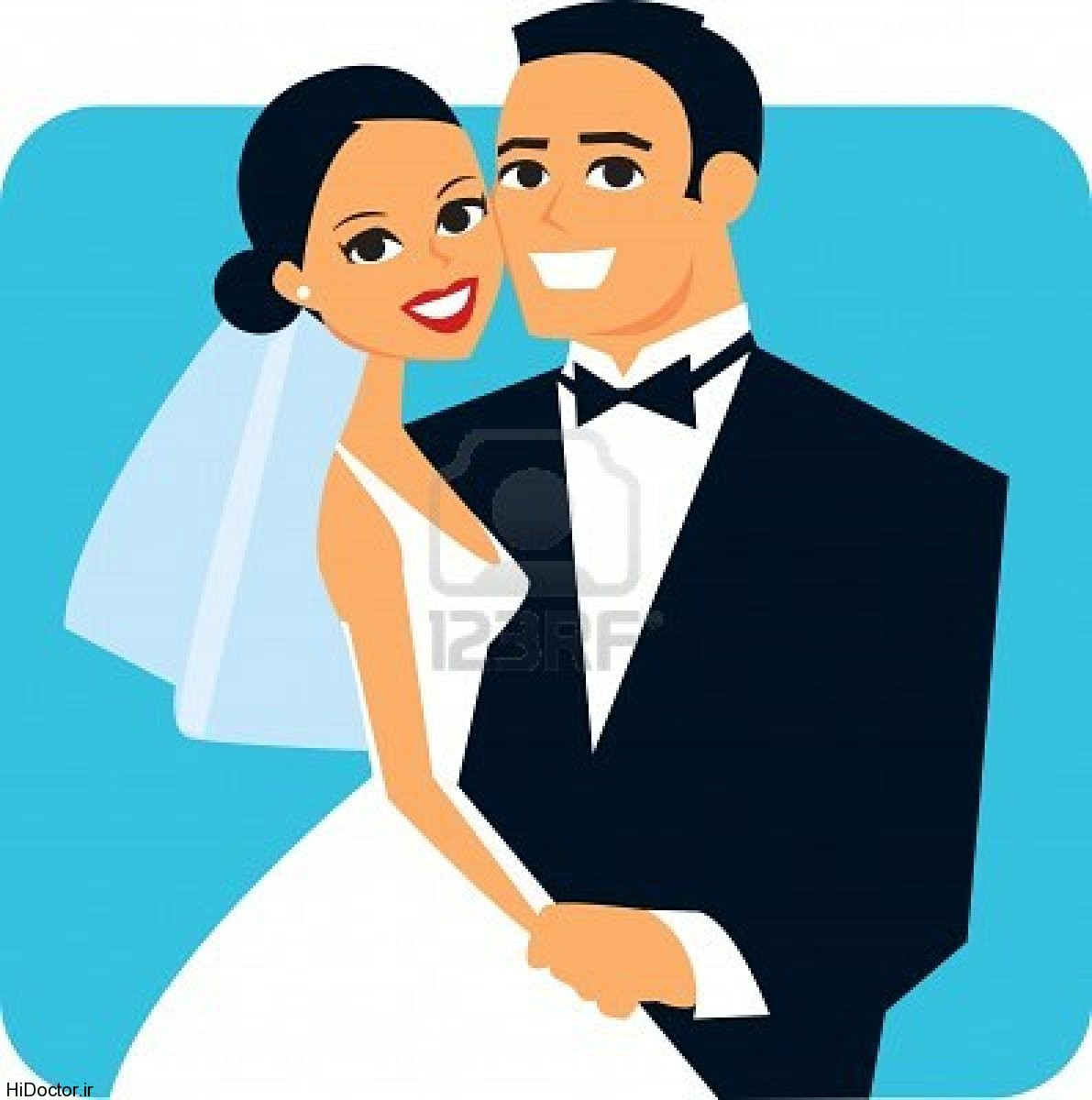 10964053-cartoon-wedding-couple-getting-married