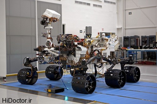 عکس های تماشایی از خودروی کیوریاسیتی آزمایشگاه علمی مریخ
