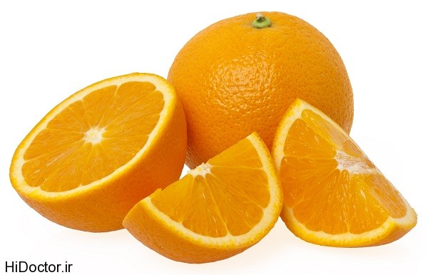 Orange Fruit Pieces عکس هایی از میوه پرتقال و خواص این میوه