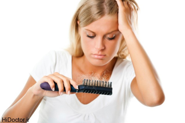 hair loss 638x425 چگونه موهای چرب و گره‌ خورده‌ را مرتب کنیم
