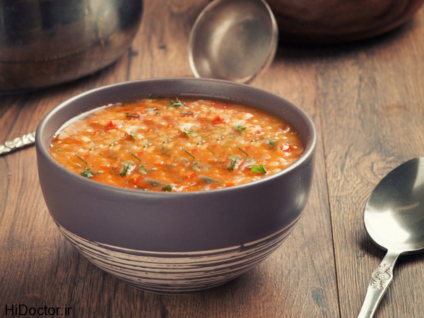 soup1 دستور سالم: سوپ ایتالیایی با گیاهان دارویی