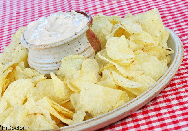 Potato Chips And Dip