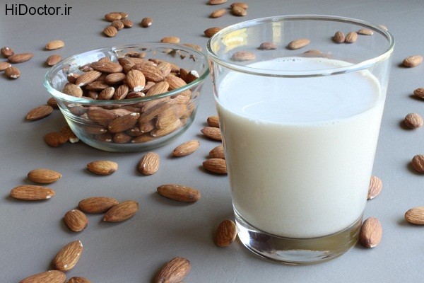 Milk-and-Almond-for-stress
