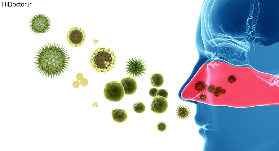 3d rendering illustration of pollen or virus