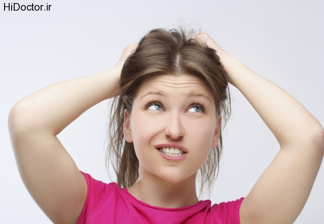 Confusion.Portrait of dissatisfied young woman looking away.