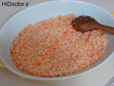 ران مرغ بریان با برنج 1