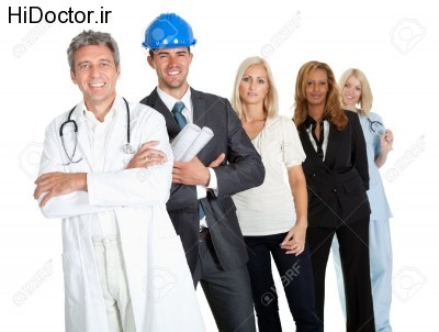 11583162-Group-of-successful-working-people-illustrating-different-career-options-on-white-Stock-Photo
