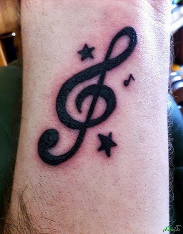 Musical-Tattoo-Design-on-Wrist-18