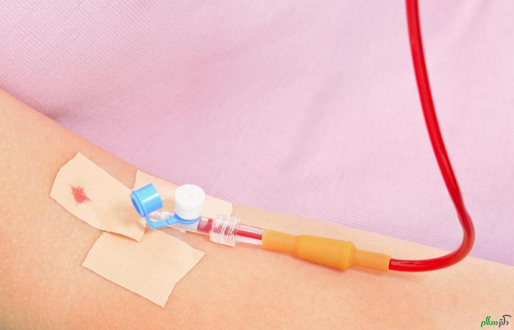 blood-transfusion-with-pink-background