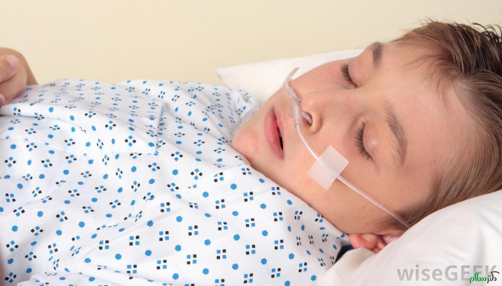 child-in-hospital-gown-receiving-oxygen