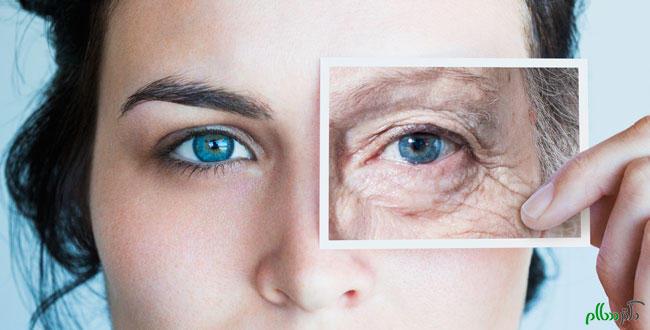علت چروک شدن پوست در پیری چیست؟
