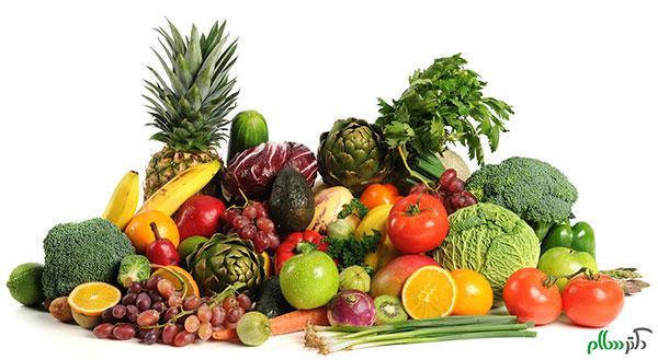 اثرات میوه و سبزیجات