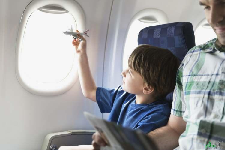 سفر هوایی با کودکان