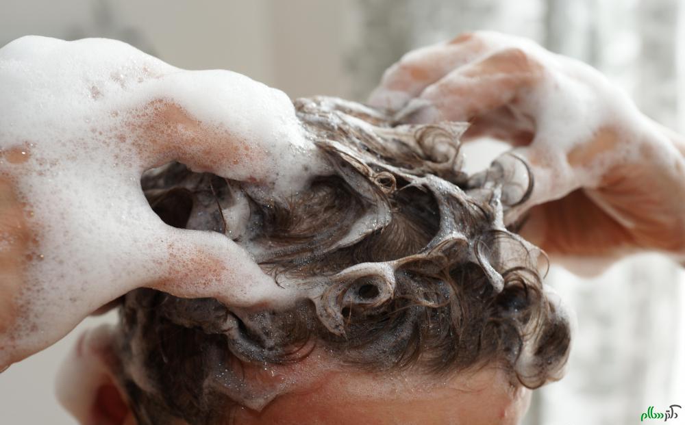 shampooing-hair