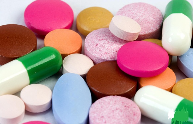 A collection of colourful pills
