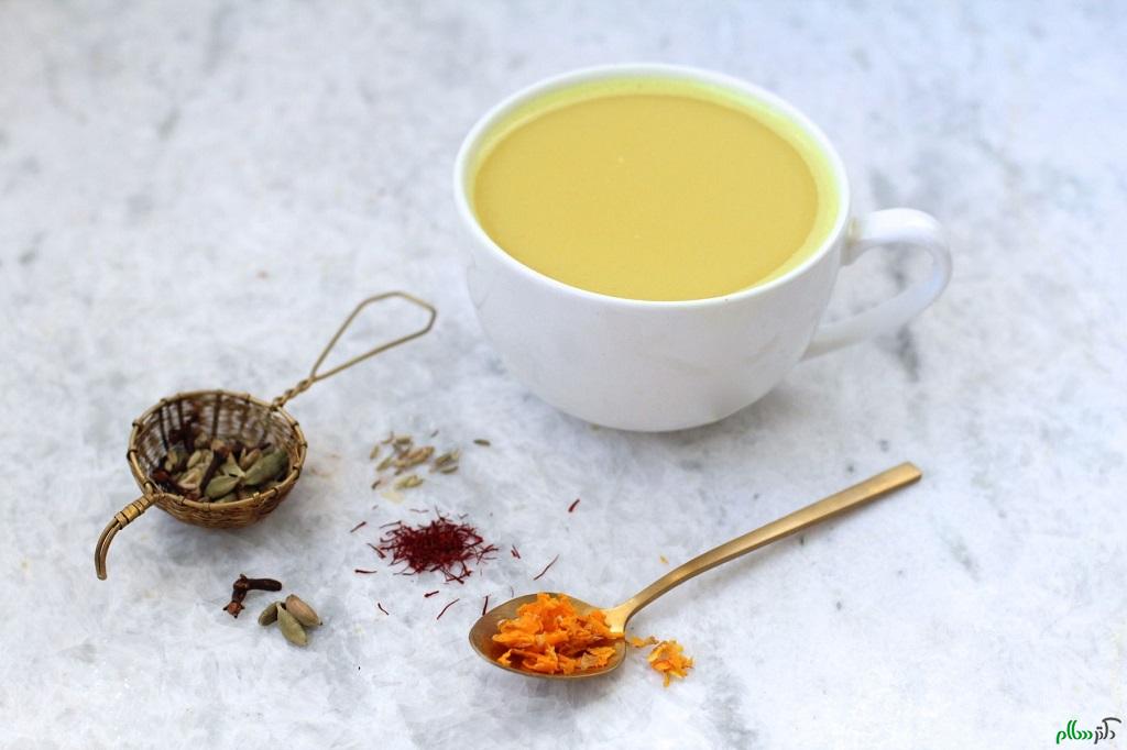 saffron-tea