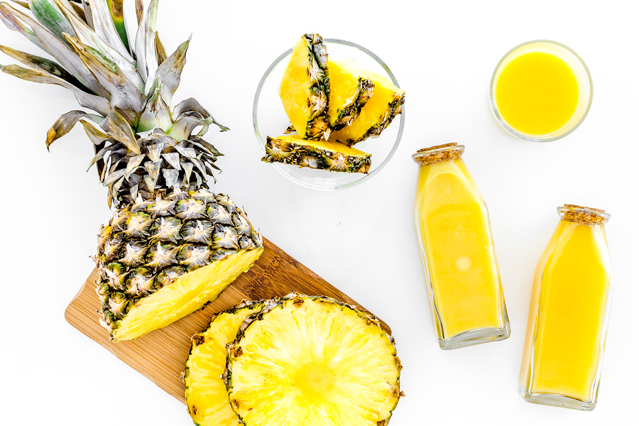 درمان با آب آناناس