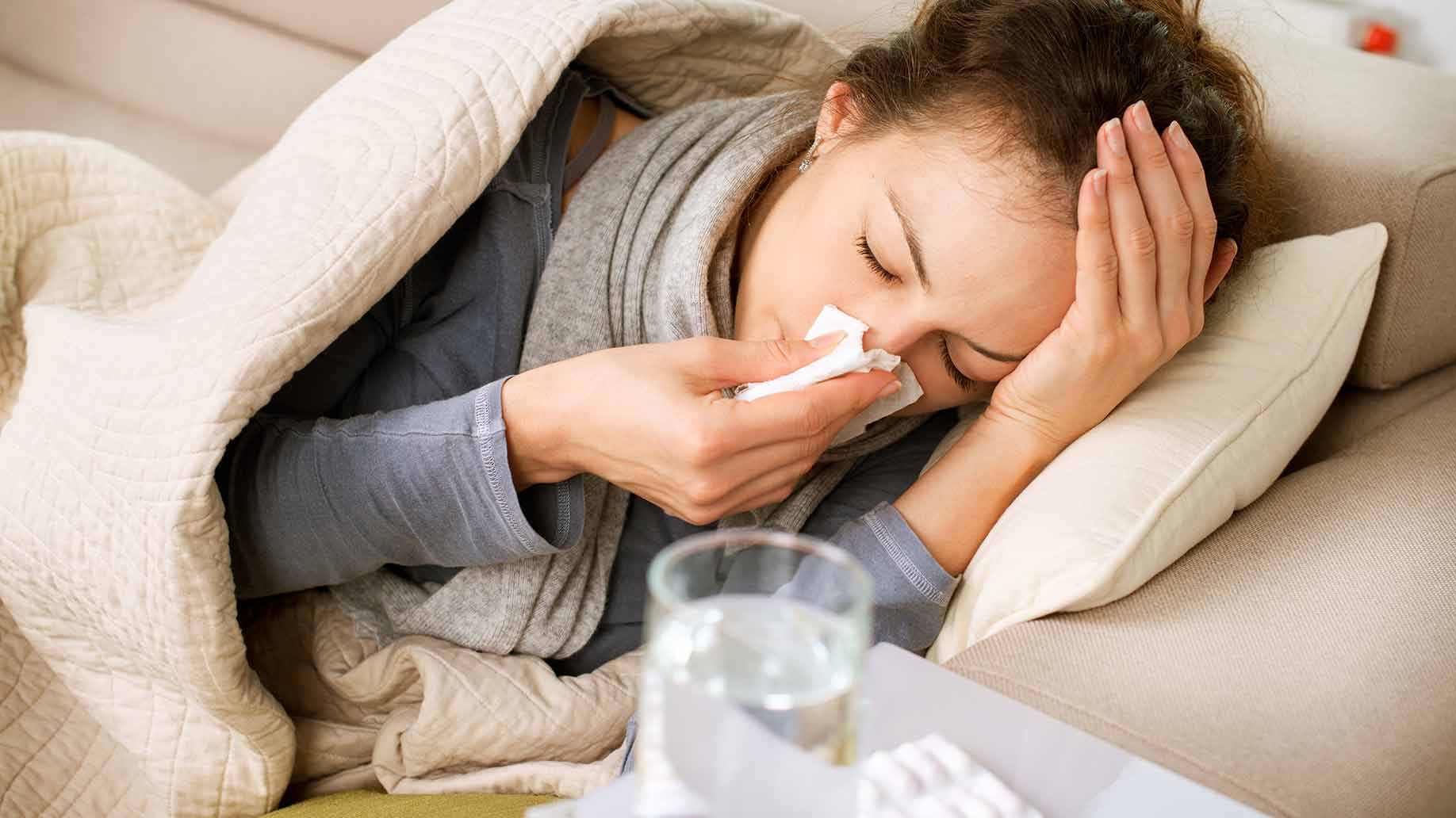 درمان گرفتگی راههای تنفسی ناشی از سرماخوردگی