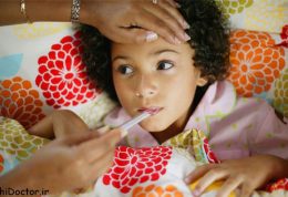 ده نکته طبیعی برای کاهش تب بچه ها
