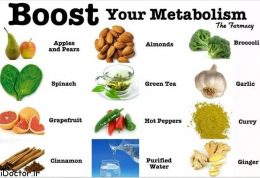 چه مواد غذایی بخوریم که متابولیسم بدن افزایش یابد