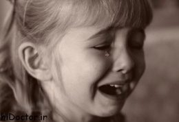 گریه کردن در کودک چه تاثیری دارد