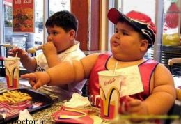 هشدار هایی درمورد چاقی کودکان