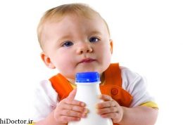 چگونه کودک را به خوردن شیر عادت دهیم؟