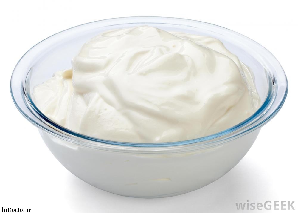 bowl of greek yogurt       