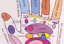 ماساژ دست و پا و تاثیرات آن بربقیه قسمتهای  بدن