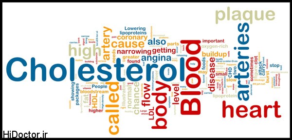 cholesterol word cloud  در مورد کلسترول این ده مورد را نمیدانستید