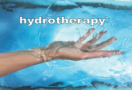 درمان  بهتر سیستم عصبی با آب درمانی