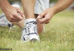 برای حفاظت از قوزک پا  بند کفشتان را اینگونه ببندید