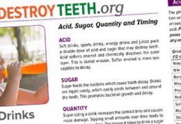 تاثیرات مخرب نوشیدنی‌های اسیدی بر دندان کودک