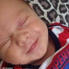 خنده رو ترین نوزاد دنیا