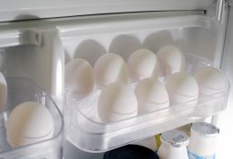 تخم مرغ و آلوده کردن محیط یخچال