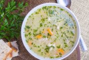 سوپ جو و سبزیجات برای تقویت قلب