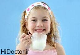 شیر روزانه کودکان شش ساله