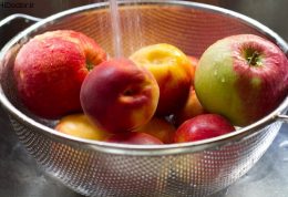 در سیب، هلو و زردآلو مقدار زیادی آفت کش وجود دارد