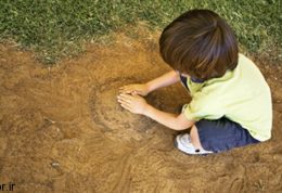 تاثیرات مفید بازی با خاک برای سنین پایین
