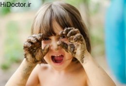 علاقه بچه ها به خوردن گل و خاک